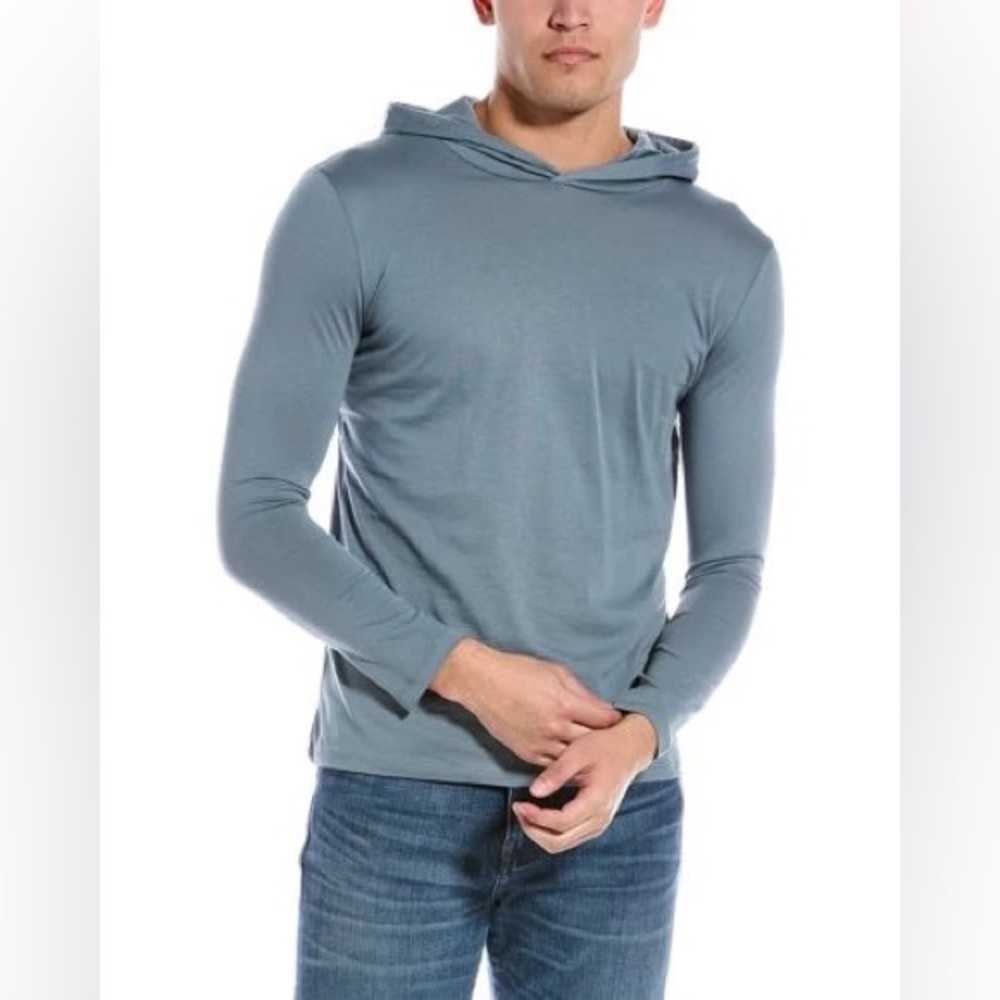 M. Singer Riptide Pullover hoodie | Large, Baby Blue